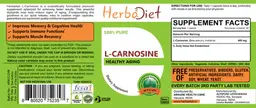 Label for L-Carnosine