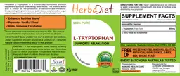 Label for L-Tryptophan
