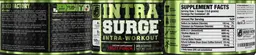 Label for Intrasurge Fruit Punch