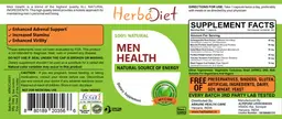 Label for Men Health