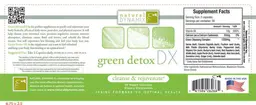 Label for Green Detox DX