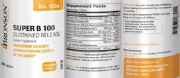Label for Super B 100 Sustained Release