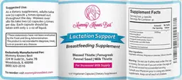 Label for Lactation Support