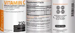 Label for Vitamin C Immune Support Complex
