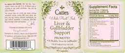 Label for Liver & Gallbladder Support
