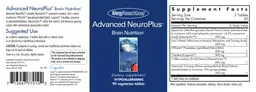 Label for Advanced NeuroPlus