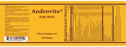 Label for Androvite for Men
