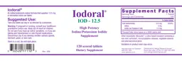 Label for Iodoral IOD - 12.5
