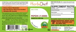 Label for Pepsin (1:3000)
