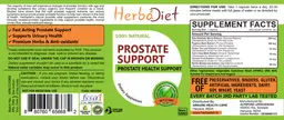 Label for Prostate Support