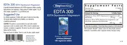 Label for EDTA 300