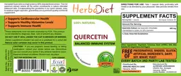 Label for Quercetin