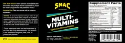 Label for Multi-Vitamins