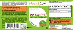 Label for Soy Lecithin