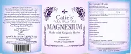 Label for Magnesium