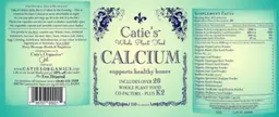 Label for Calcium