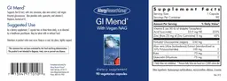 Label for GI Mend