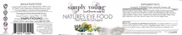 Label for Natures Eye Food