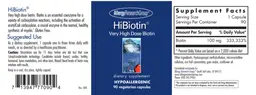 Label for HiBiotin
