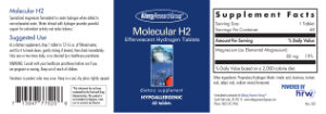 Molecular H2