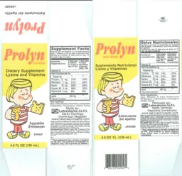 Label for Prolyn For Kids