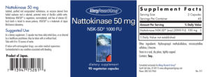 Nattokinase 50 mg