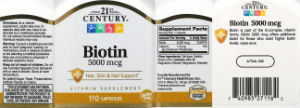 Biotin 5000 mcg