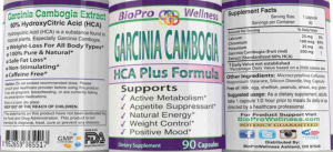 Garcinia Cambogia HCA Plus Formula