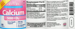 Calcium 500 + D3