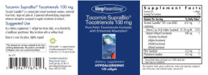 Tocomin SupraBio Tocotrienols 100 mg