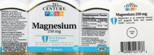 Magnesium 250 mg