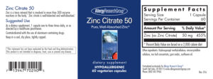 Zinc Citrate 50