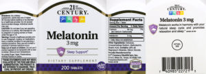 Melatonin 3 mg