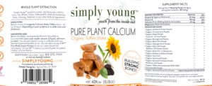 Pure Plant Calcium Organic Toffee Shake