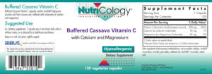 Buffered Cassava Vitamin C with Calcium 