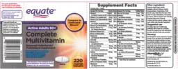 Label for Complete Multivitamin
