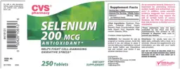 Label for Selenium 200 mcg