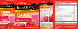 Label for ImmuBlast C Raspberry Burst Flavor