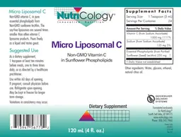 Label for Micro Liposomal C