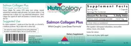Label for Salmon Collagen Plus