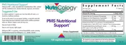 Label for PMS Nutritional Support