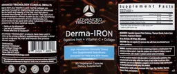 Label for Derma-Iron