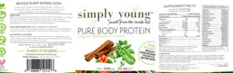 Label for Pure Body Protein