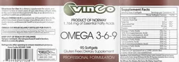 Label for Omega 3-6-9