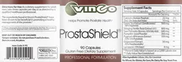 Label for ProstaShield