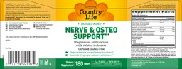 Label for Target-Mins Nerve & Osteo Support