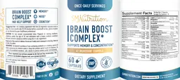 Label for Brain Boost Complex