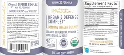 Label for Organic Defense Complex