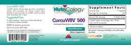 Label for CurcuWIN 500