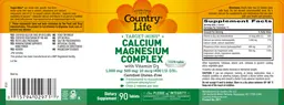 Label for Target-Mins Calcium Magnesium Complex With Vitamin D3